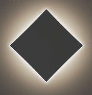 CAP22107 Black 13W 3000K Wall Lamp – IP54 Outdoor Fixture