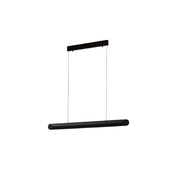 TRE-22308-36 36W 3000K Black LED Pendant Lamp – Linear Suspension with Modern Elegance and Warm Ambi