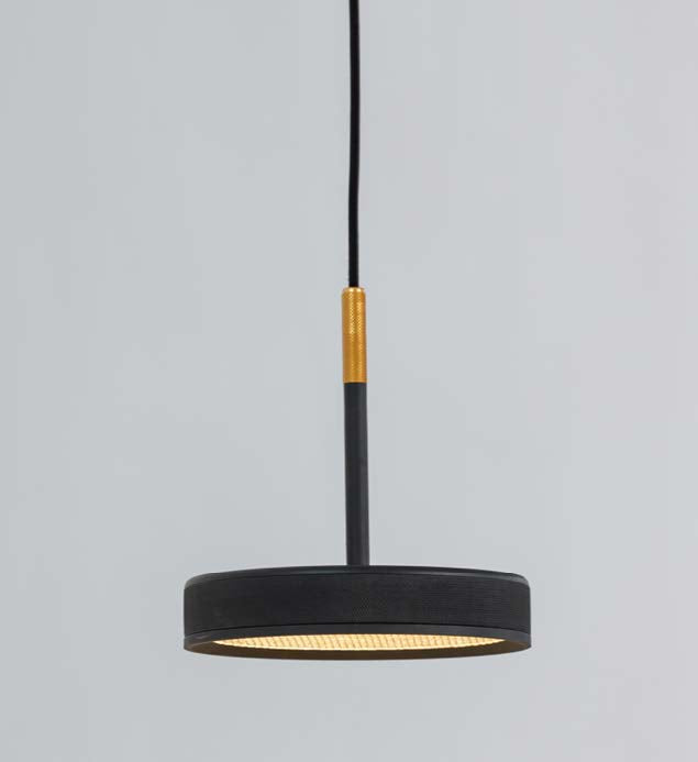 TREMILA TRE-23001-12 – 12W 3000K Black LED Pendant Lamp, Sleek Indoor Fixture