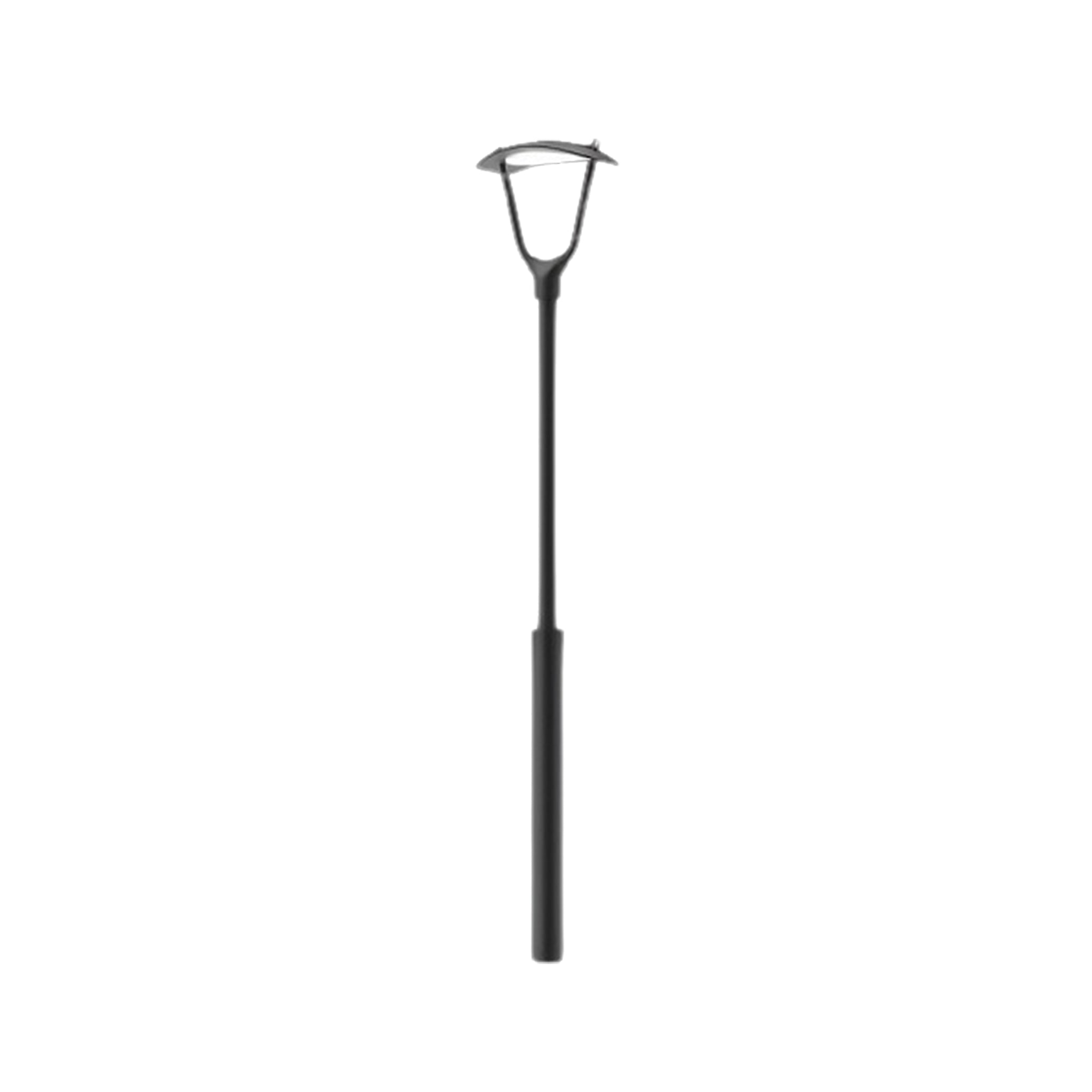 CAP23101 DARK GREY 40W 3000K OUTDOOR FLOOR LAMP H:2.5M IP65 CAPRI