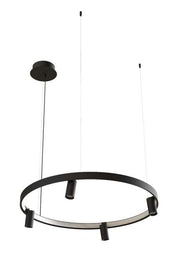 CAP-240564 Capri Black Pendant Lamp – 75W 3000K Warm White | IP20