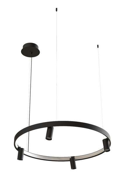 CAP-240564 Capri Black Pendant Lamp – 75W 3000K Warm White | IP20