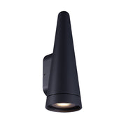 CAP-2932 GU10 Black Wall Lamp IP54 Capri