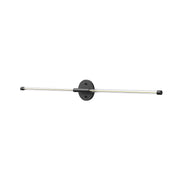 CAP-310164 Capri 2x6W 3000K Black LED Wall Lamp – IP54 Outdoor Fixture