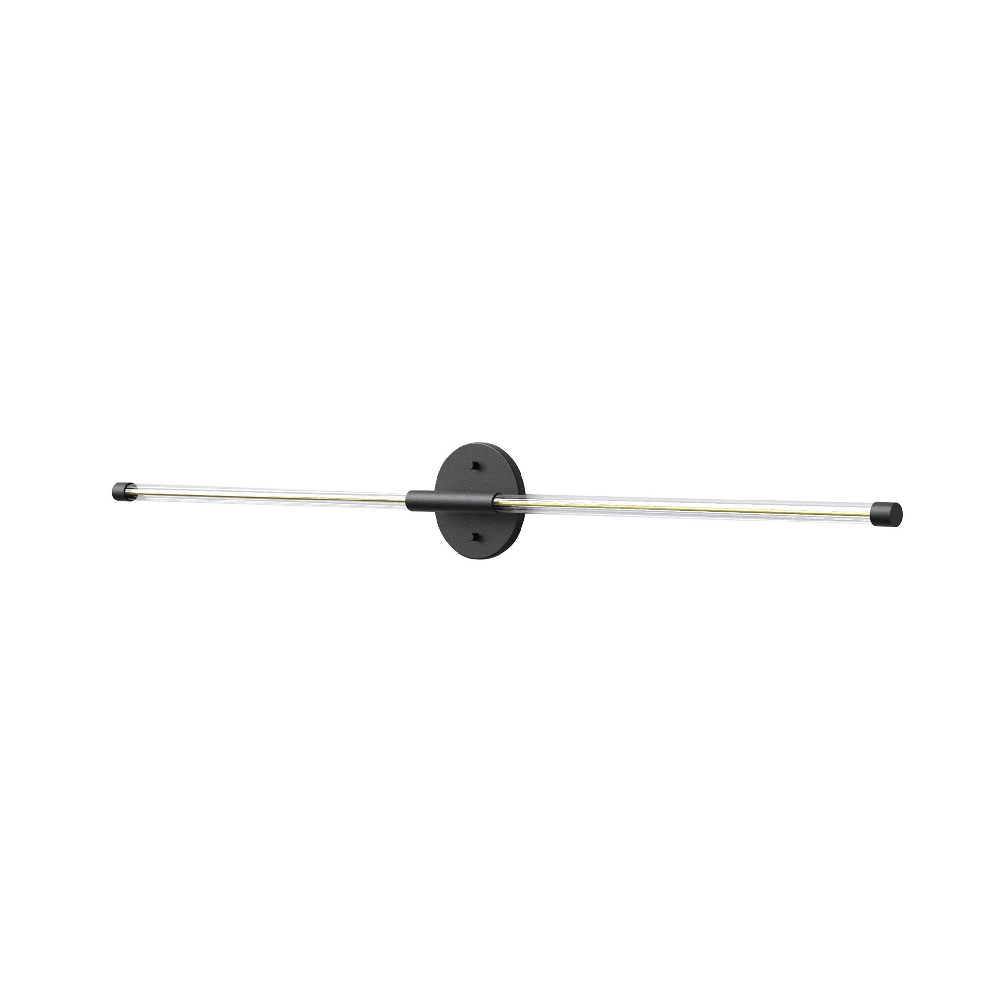 CAP-310164 Capri 2x6W 3000K Black LED Wall Lamp – IP54 Outdoor Fixture