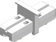LUZ-31132-IC Middle Connector with Milky White Diffuser – LUZLED