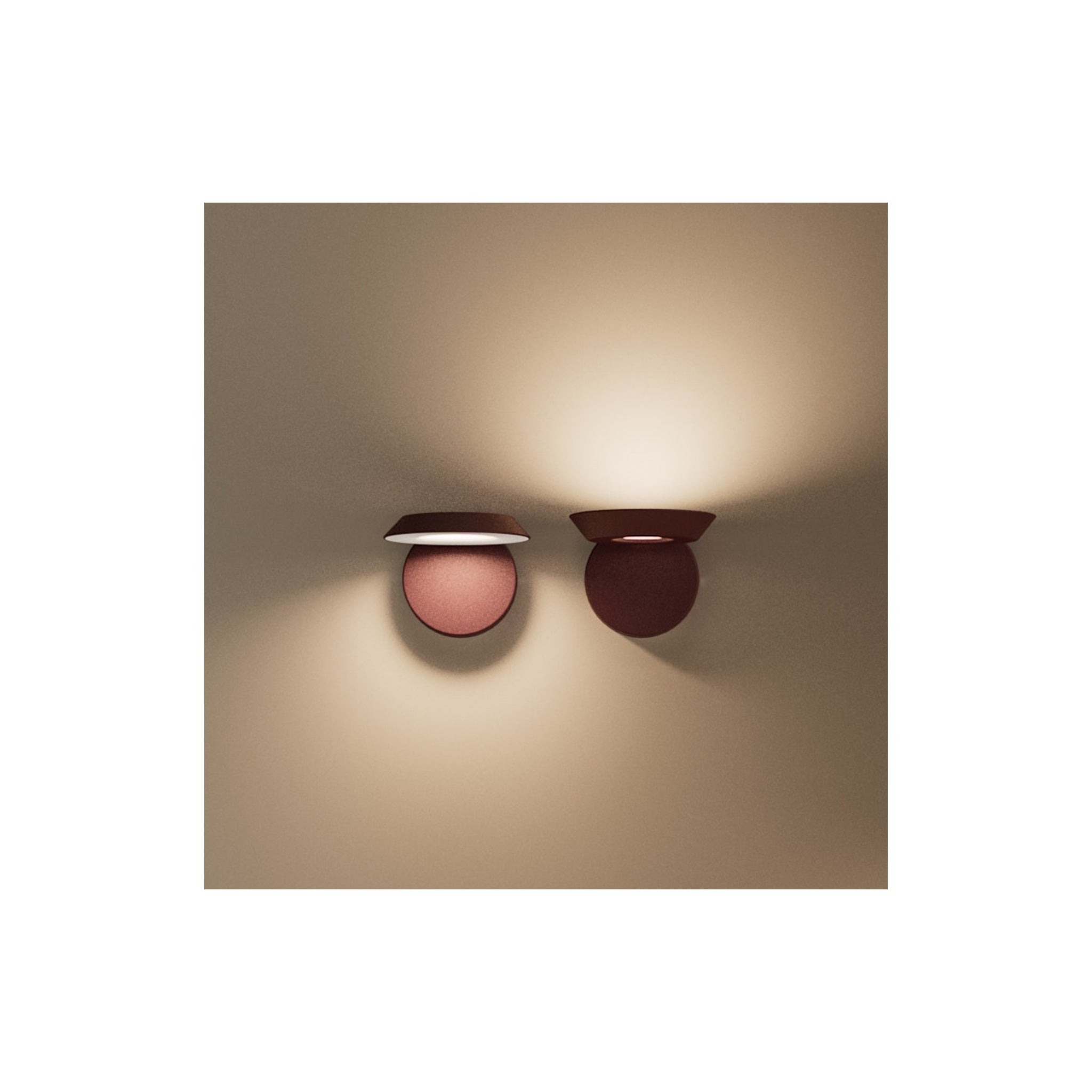 CAP-3351-4 Rust 4W IP54 Surface-Mounted LED Lamp – Capri Series