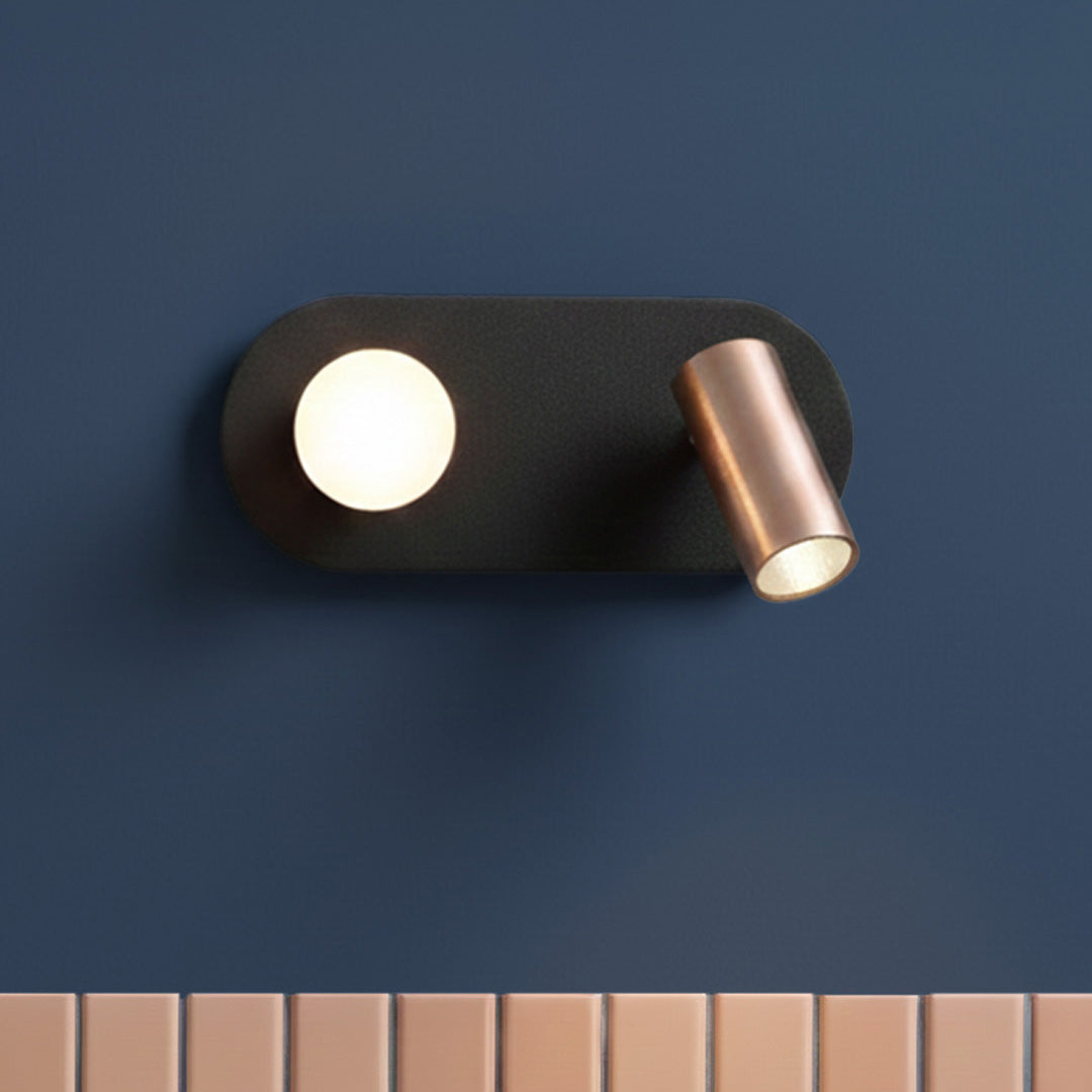 CAP-51090W Black 5W 3000K LED Wall Lamp – Capri