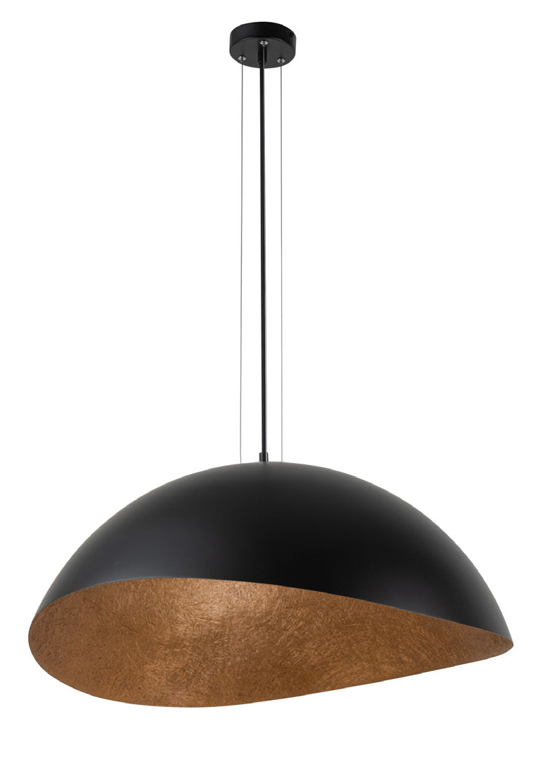 Sigma SOLARIS L Black/Copper Ø69 cm 1×E27 Pendant Lamp (40609)