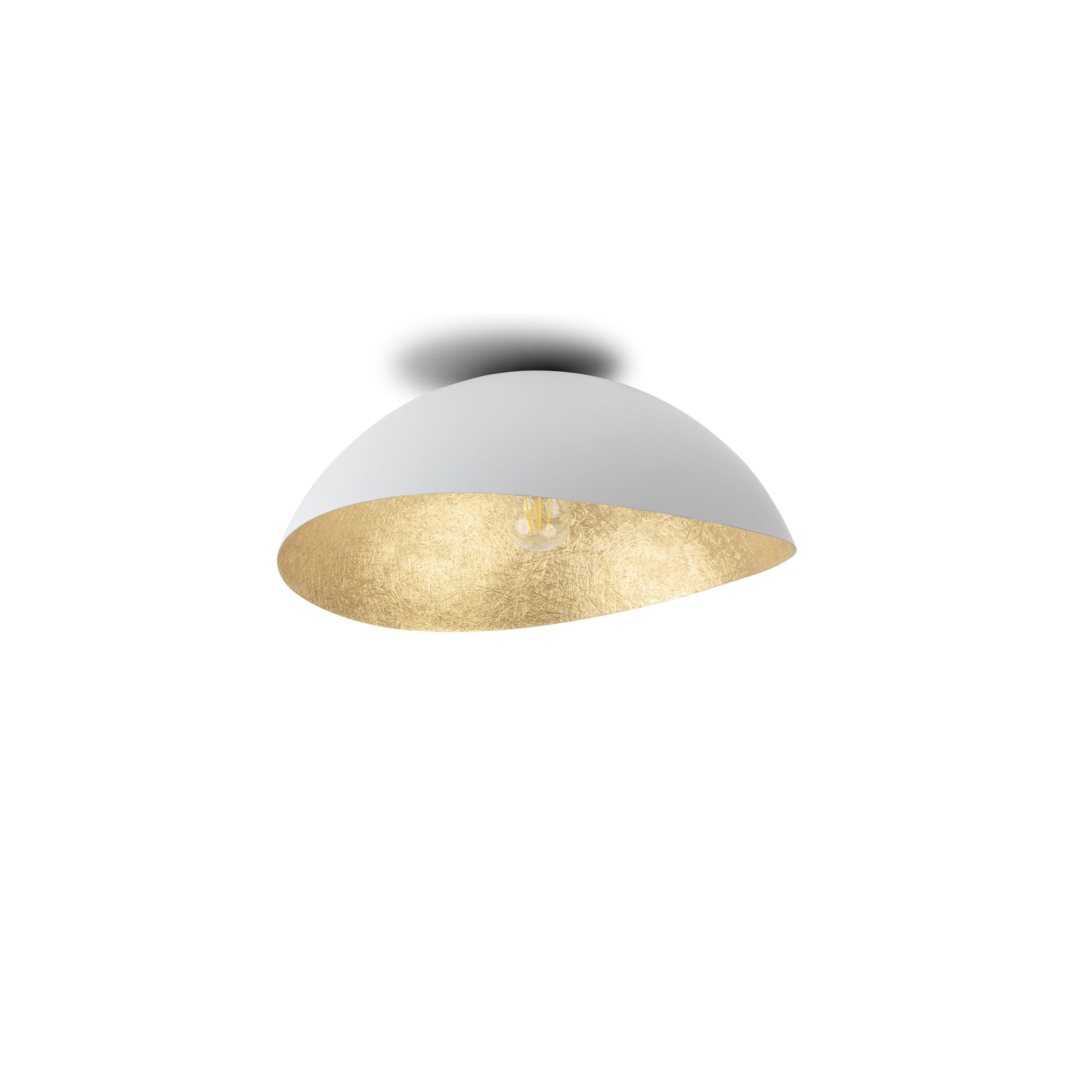 Sigma SOLARIS L White/Gold Ø69 cm 1×E27 Ceiling Lamp (40613)