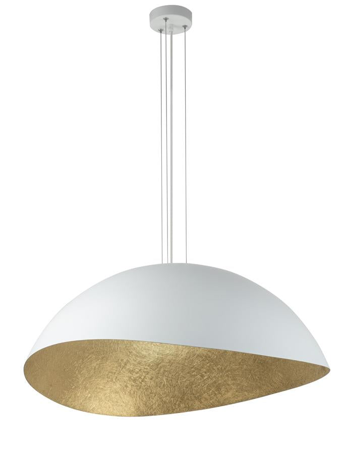 Sigma SOLARIS L White/Gold Ø69 cm 1×E27 Pendant Lamp (Model 40616)