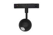 LUZ-410033 Magnetic Spot Light – 4.5W, 3000K Warm White, 48V Black Finish