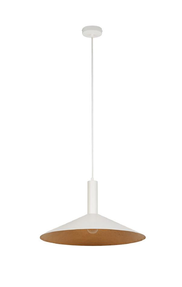 Sigma CAPRI S White/Copper Ø50 cm 1×E27 Pendant Lamp (41016)