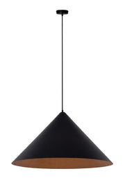 Sigma VESUVIO M Black/Copper Ø70 cm 3×E27 Pendant Lamp (41043)