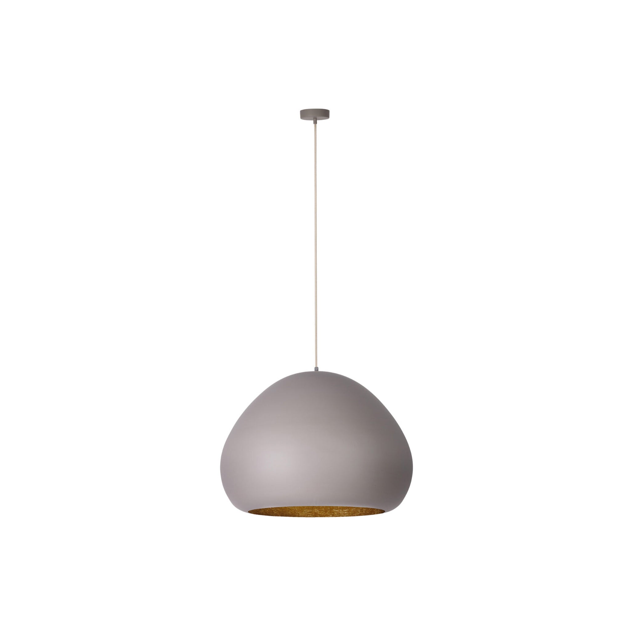 Sigma LAVA Taupe/Gold Ø52 cm 1×E27 Pendant Lamp (41080)