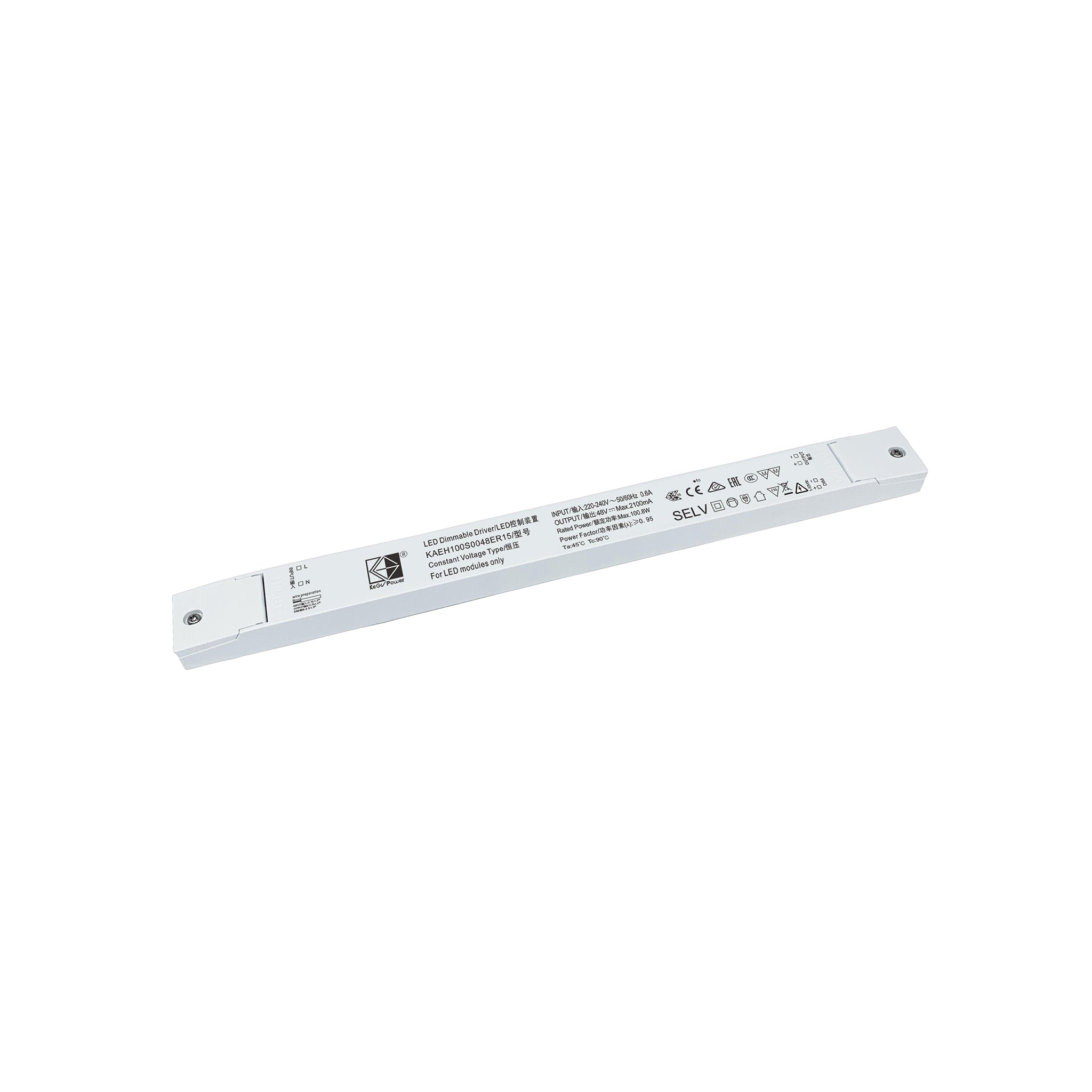LUZ-RL48111-DIM 150W 48V 0-10V Dimmable Driver for Magnetic Track Lighting