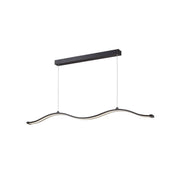 50346P 48W Black Pendant Lamp – Bold Geometric Design with High-Performance LED