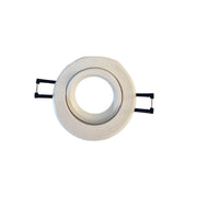 CAP-5041-MW White Round Movable G5.3 – Adjustable Recessed Light Fixture