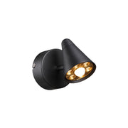 CAP-50580W Black 7W 3000K LED Wall Lamp – Capri