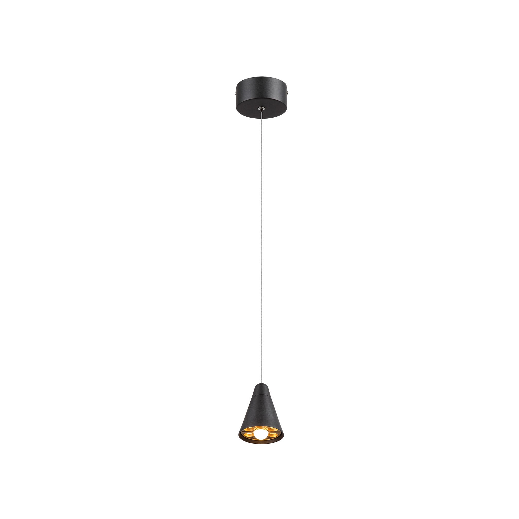 CAP-50584P Black 7W 3000K LED Pendant – Capri
