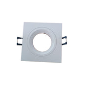 CAP-5062-MW White Square G5.3 Ceiling Fixture – Capri