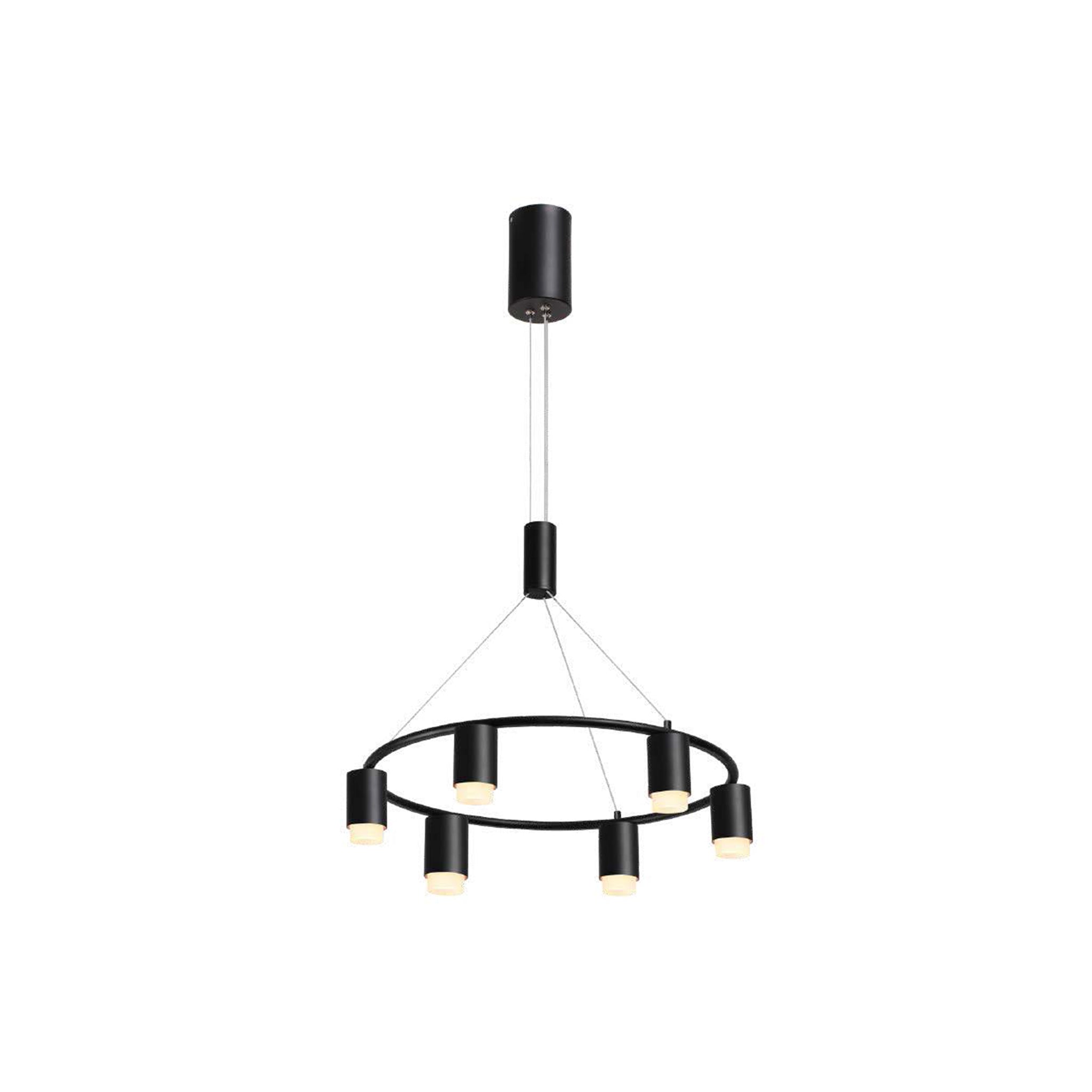 TRE-50995P 32W 3000K Black LED Pendant Lamp – TREMILA