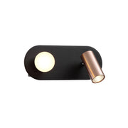 CAP-51090W Black 5W 3000K LED Wall Lamp – Capri