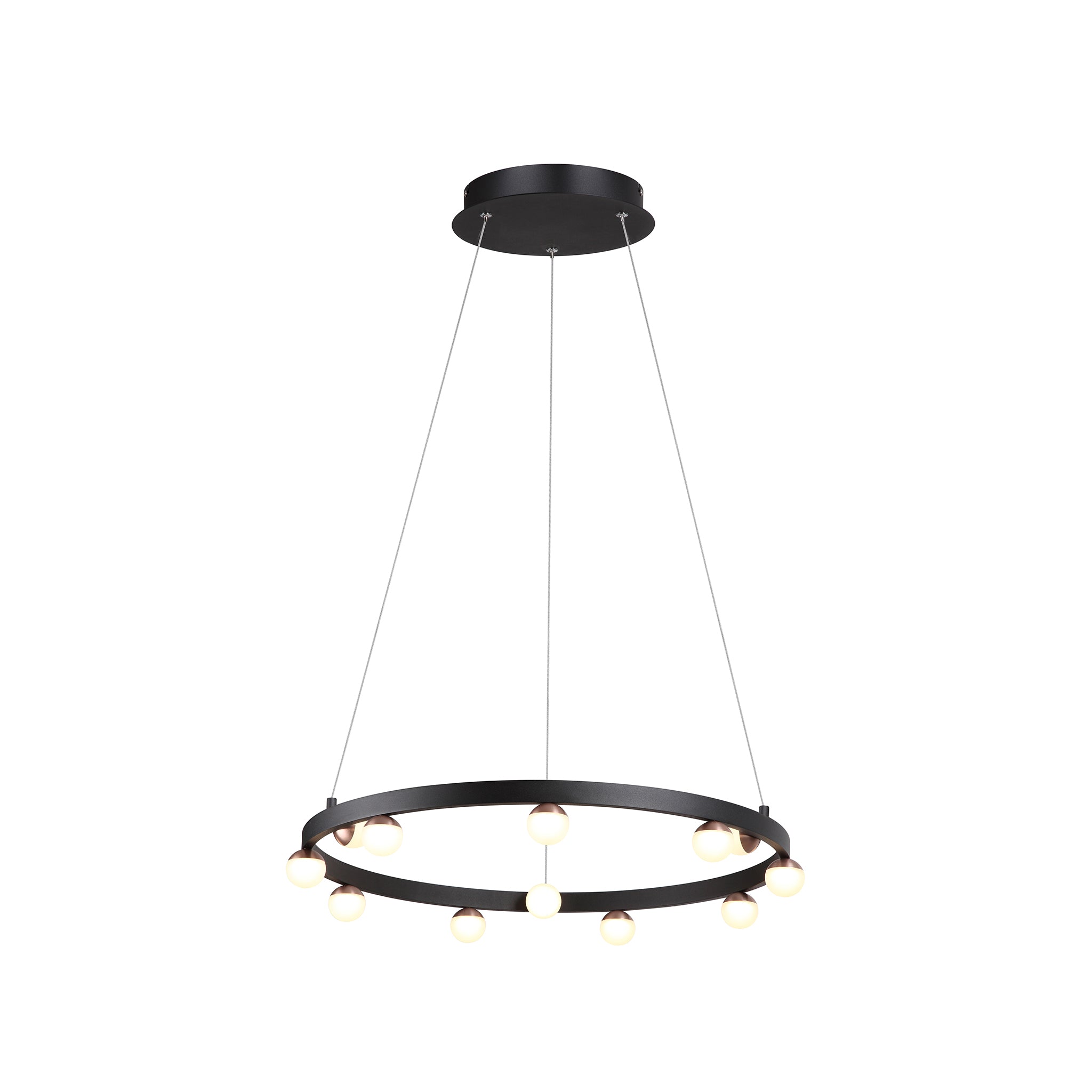 TRE-51097P 43W 3000K Black LED Pendant Lamp – TREMILA