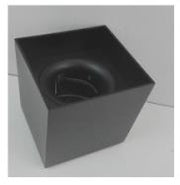 CAP-5110-SB Black Square Surface Spot GU10 – Modern & Versatile Lighting