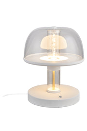 TRE-51201SV 12W 3000K White & Gold Dimmable Table Lamp – Elegant Two-Tone Accent Lighting by Tremila