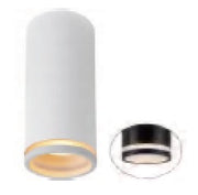 CAP-5641-SW White Round Surface Spot – GU10 Compatible