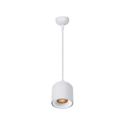 CAP-5663 Black or White Round Pendant – GU10 Compatible