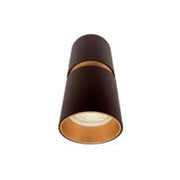 CAP-5858-SDB/G Black & Gold Round Surface Spot – GU10 Compatible