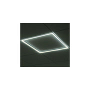 LUZ-5959-FR 40W 6500K or 3000K LED Panel Frame – Slim Recessed Fixture with Even Light Distribution