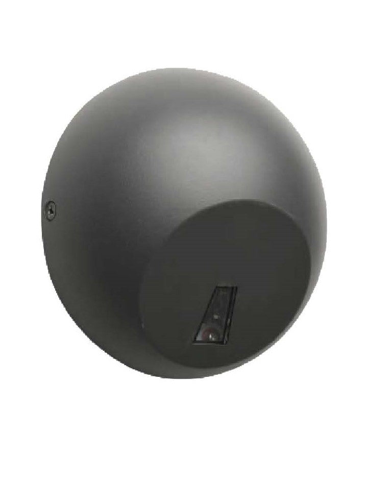 CAP15104 Dark Grey 3.5W Wall Lamp IP65 – Sleek & Weather-Resistant