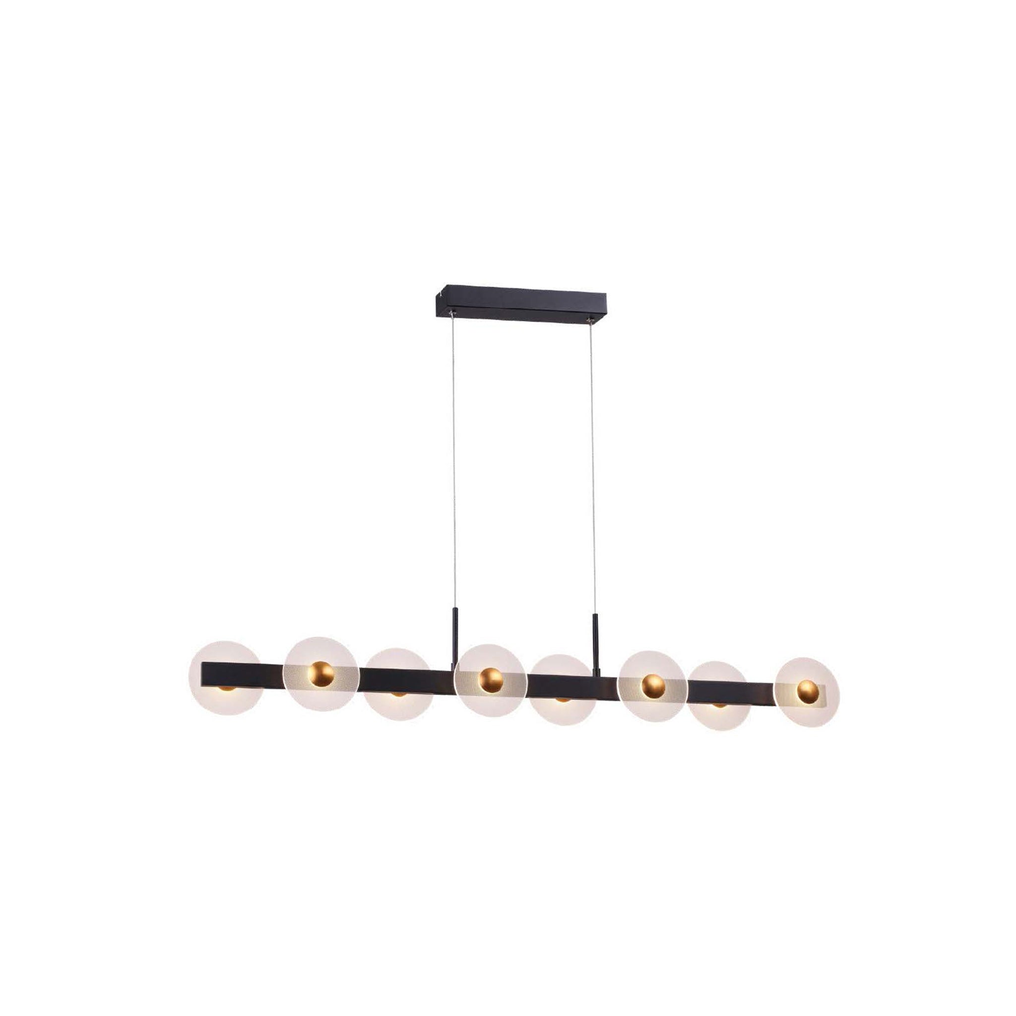TRE-60355P 43W 3000K BLACK LED PENDANT LAMP TREMILA