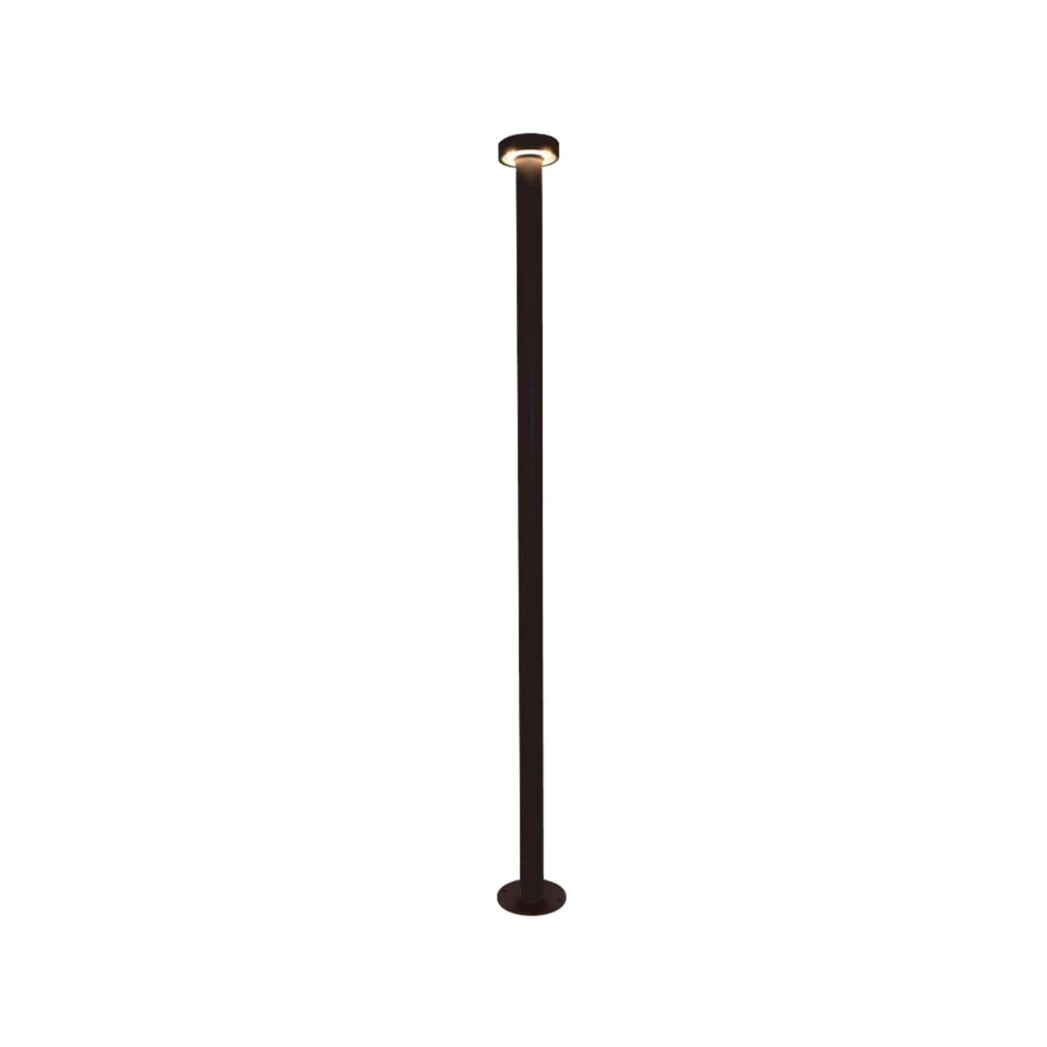 CAP-610043 Coffee Color 20W Floor Lamp – 3000K, IP65, Elegant & Weatherproof