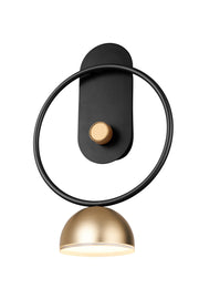 TRE-61272 7W 3000K Black & Gold Dimmable Wall Lamp Tremila – Stylish Adjustable Lighting