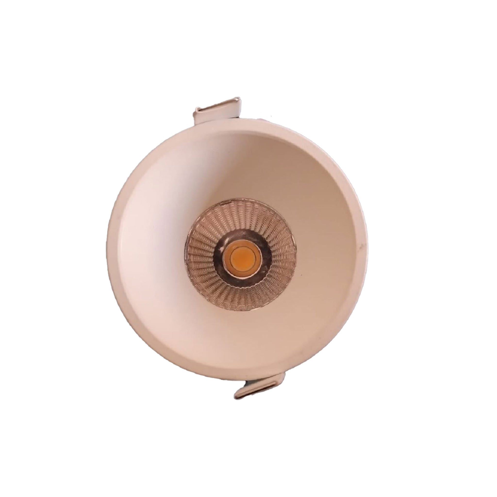 CAP-6261-SW White Round Fixture – IP65, G5.3, Elegant & Weatherproof