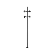 CAP-640041 Black 4x10W Floor Lamp – 3000K, IP65, Powerful & Weatherproof
