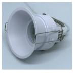 CAP-6501-SW White Frameless Indoor Fixture – G5.3, Sleek & Versatile