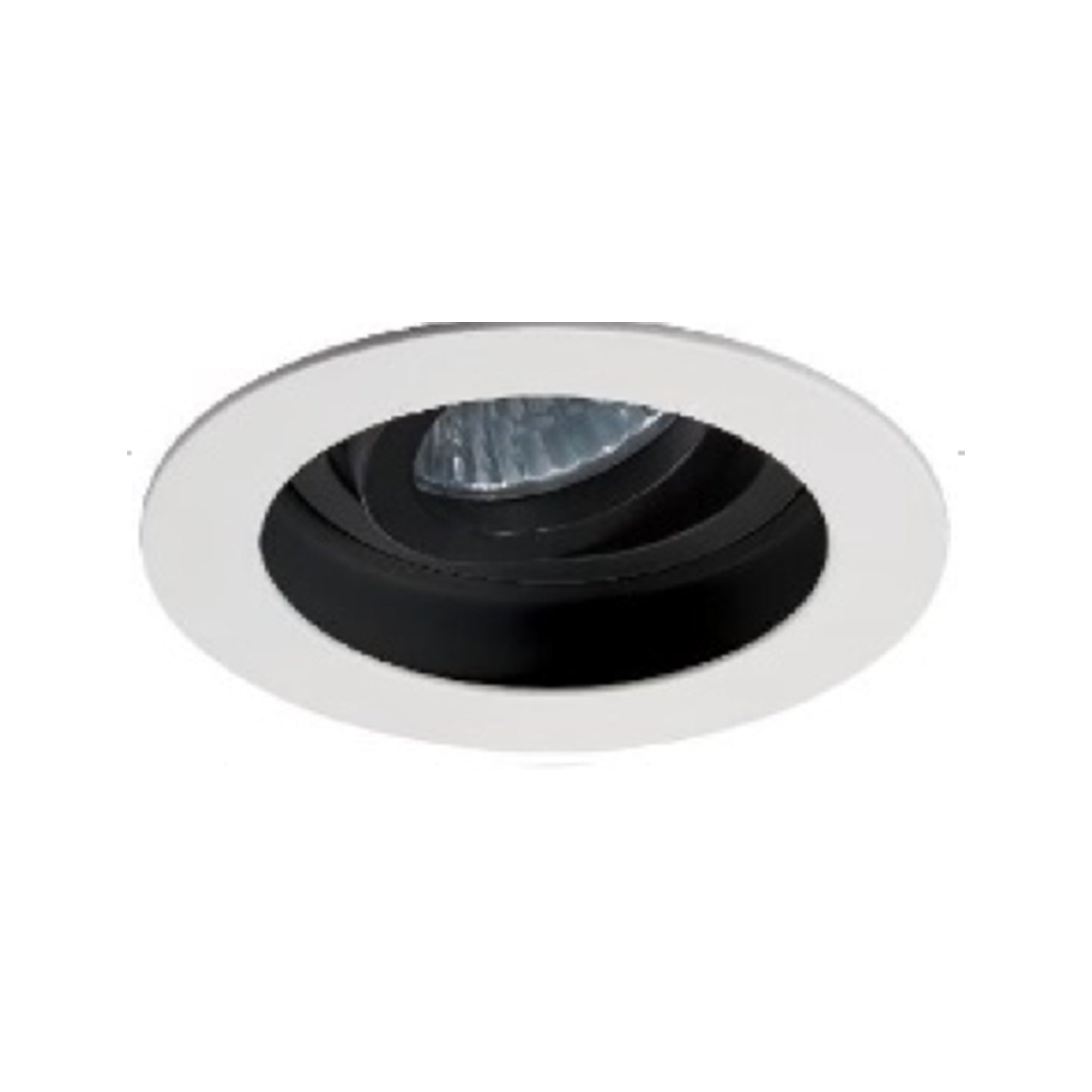 CAP-6620-W/B White + Black G5.3 Adjustable Round Spot