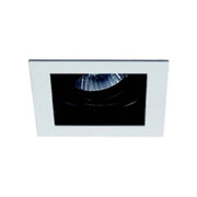 CAP-6621-W/B White + Black G5.3 Adjustable Square Spot
