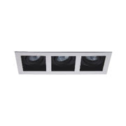 CAP-6623-W/B White + Inner Black 3xG5.3 Adjustable Spot