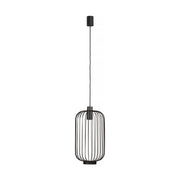 6844 1XGU10 Black Pendant Lamp – Modern Minimalist Hanging Light Fixture