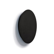 7636 12W 3000K Black LED Wall Lamp – 35cm Modern Circular Wall Light with Warm Glow