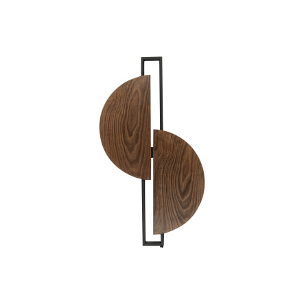 7652 12W 3000K Plywood LED Wall Lamp – Sleek Wooden Wall Light with Warm LED Glow