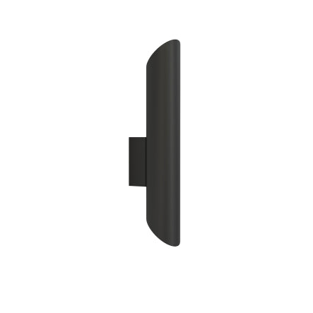 7994 2XGU10 Black Wall Lamp – Contemporary Dual Spotlight Fixture with Matte Black Finish