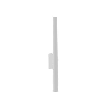 8048 2XG9 White Wall Lamp – Dual Adjustable Spotlight with Included Bulbs