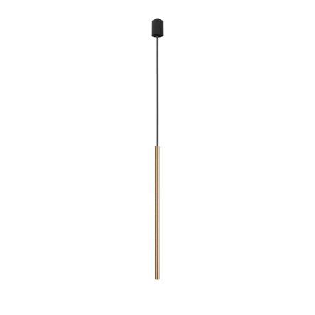 8431 1XG9 Brass Pendant Lamp – Sleek Nowodvorski with Bulb Included, H: 75 cm
